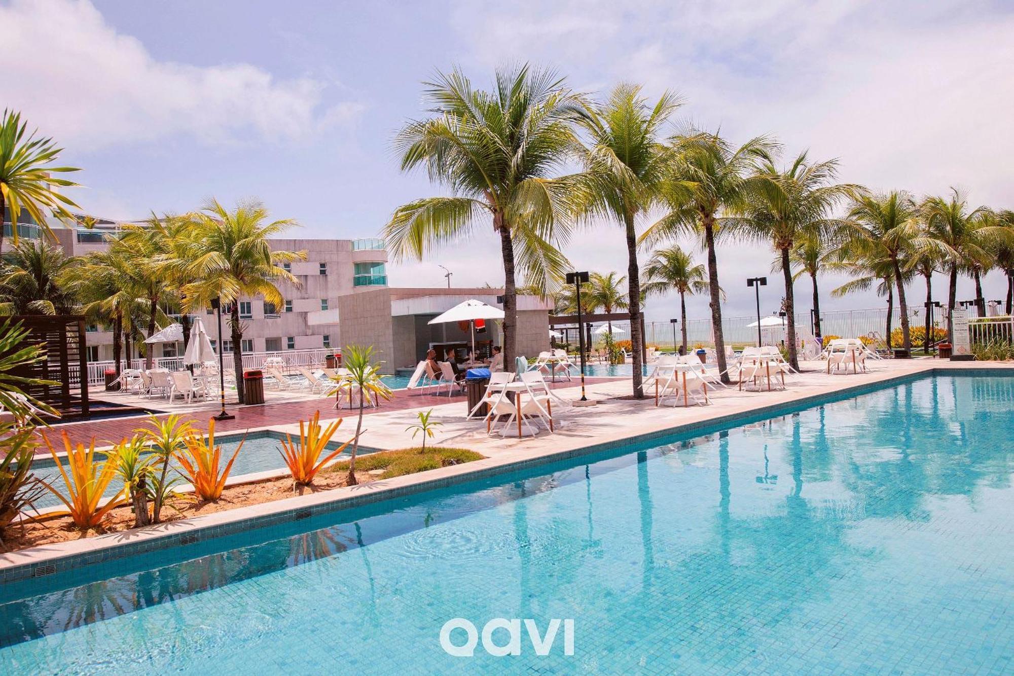 Qavi - Flat Resort Beira Mar Cotovelo #Inmare322 帕纳米林 外观 照片