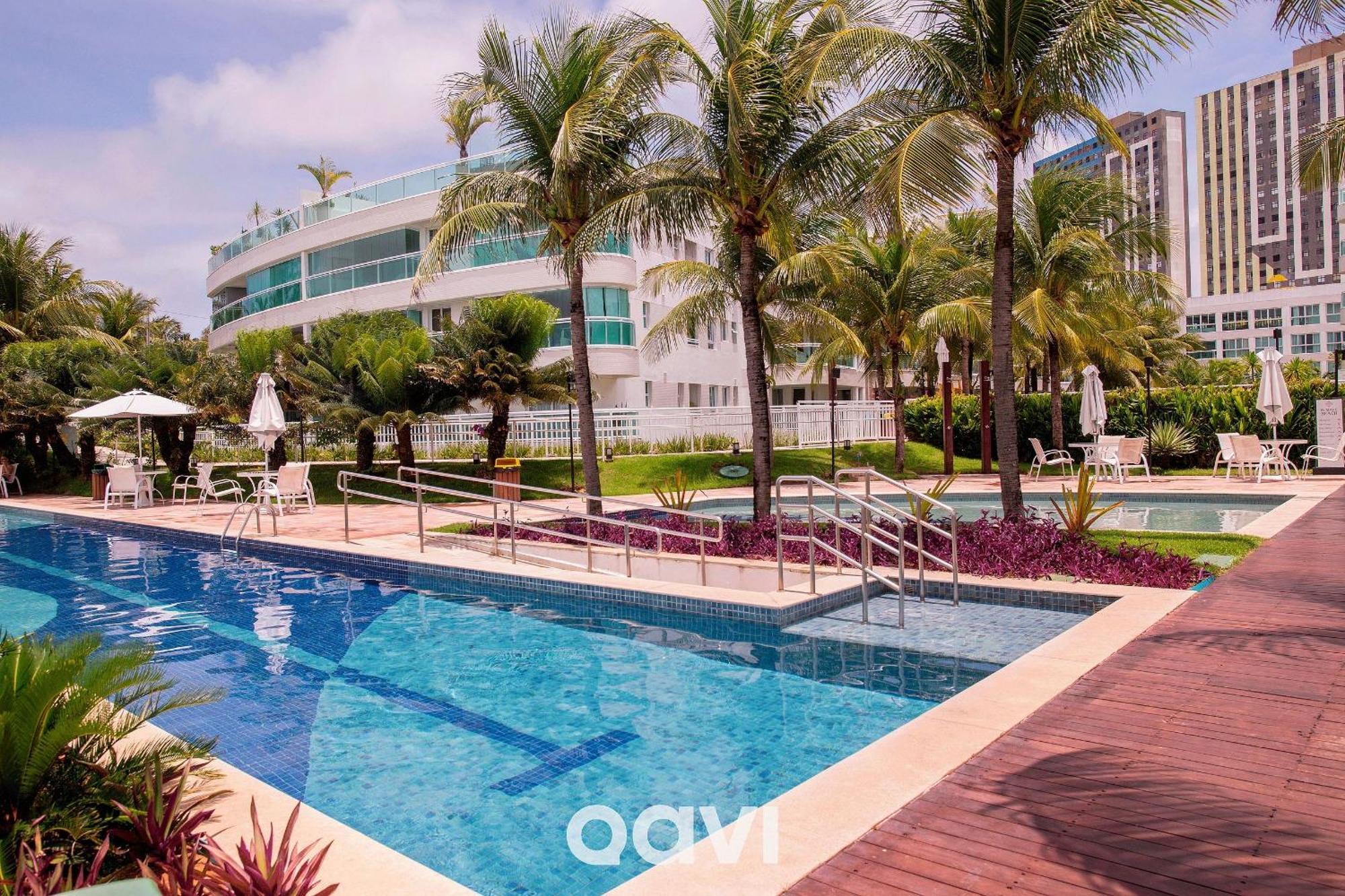 Qavi - Flat Resort Beira Mar Cotovelo #Inmare322 帕纳米林 外观 照片