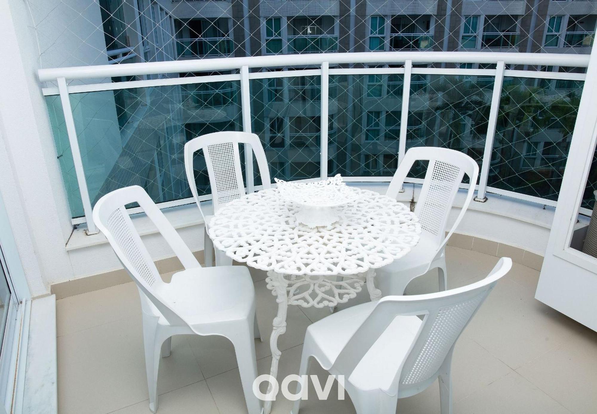 Qavi - Flat Resort Beira Mar Cotovelo #Inmare322 帕纳米林 外观 照片