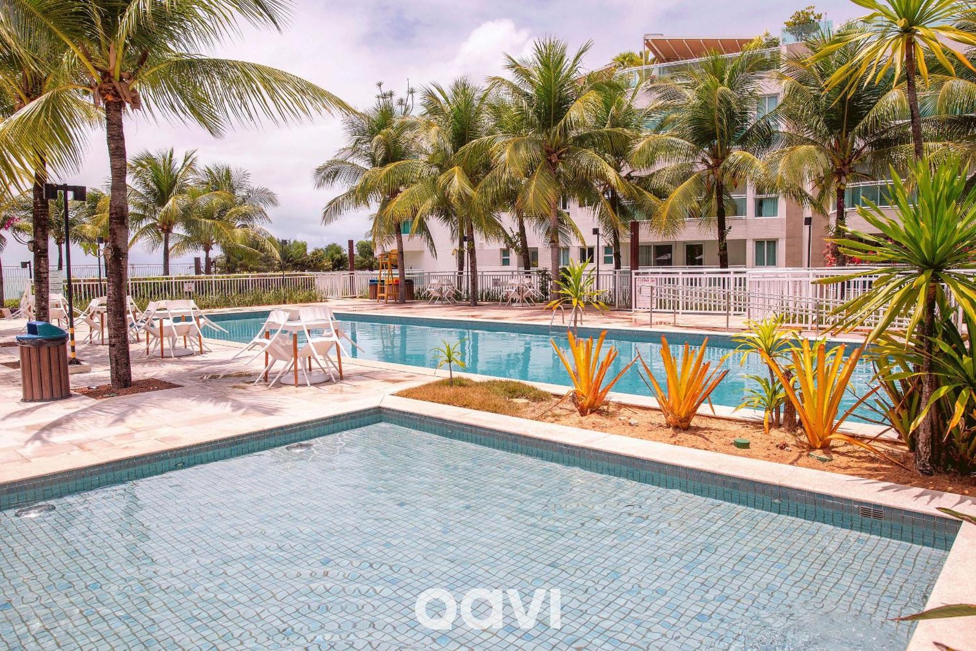 Qavi - Flat Resort Beira Mar Cotovelo #Inmare322 帕纳米林 外观 照片